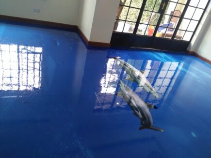 Expoxy floor